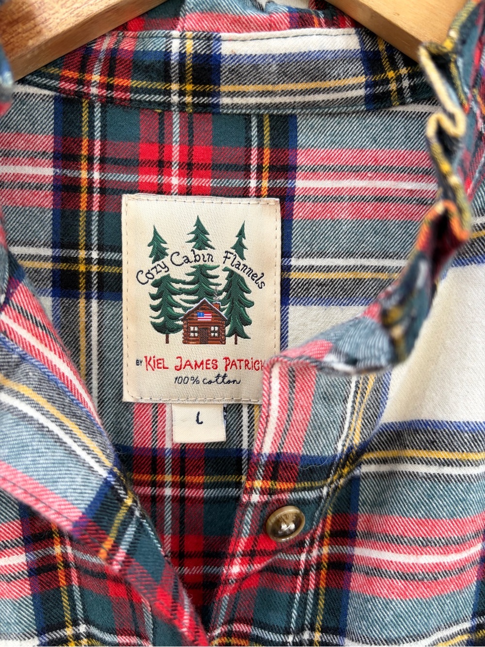Kiel James Patrick Flannel Shirtdress - Picture 6 of 6